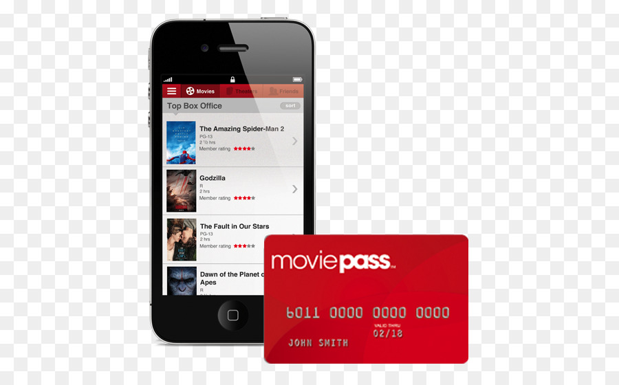 Moviepass，Kredi Kartı PNG