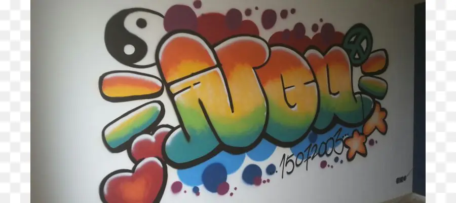 Grafiti，Renkli PNG