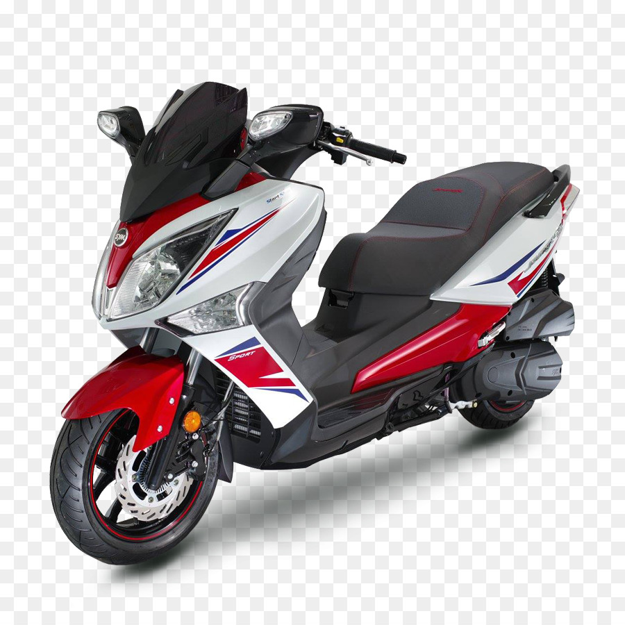 Kırmızı Ve Siyah Motosiklet，Scooter PNG