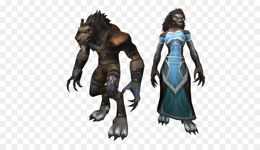 World Of Warcraft，Worgen PNG