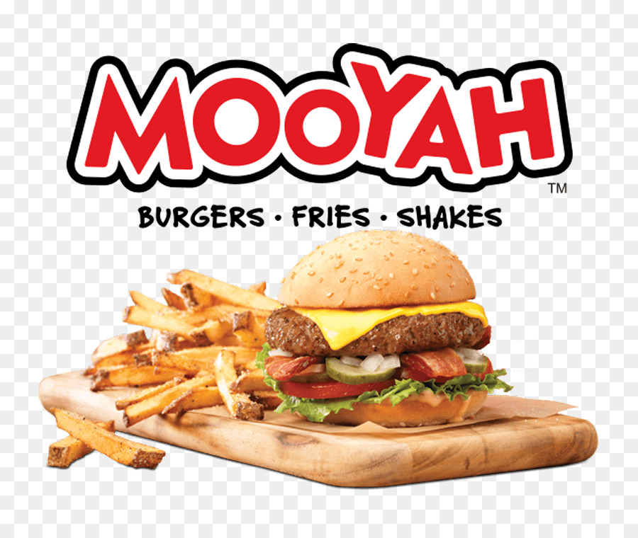 Mooyah Burger，Burger PNG