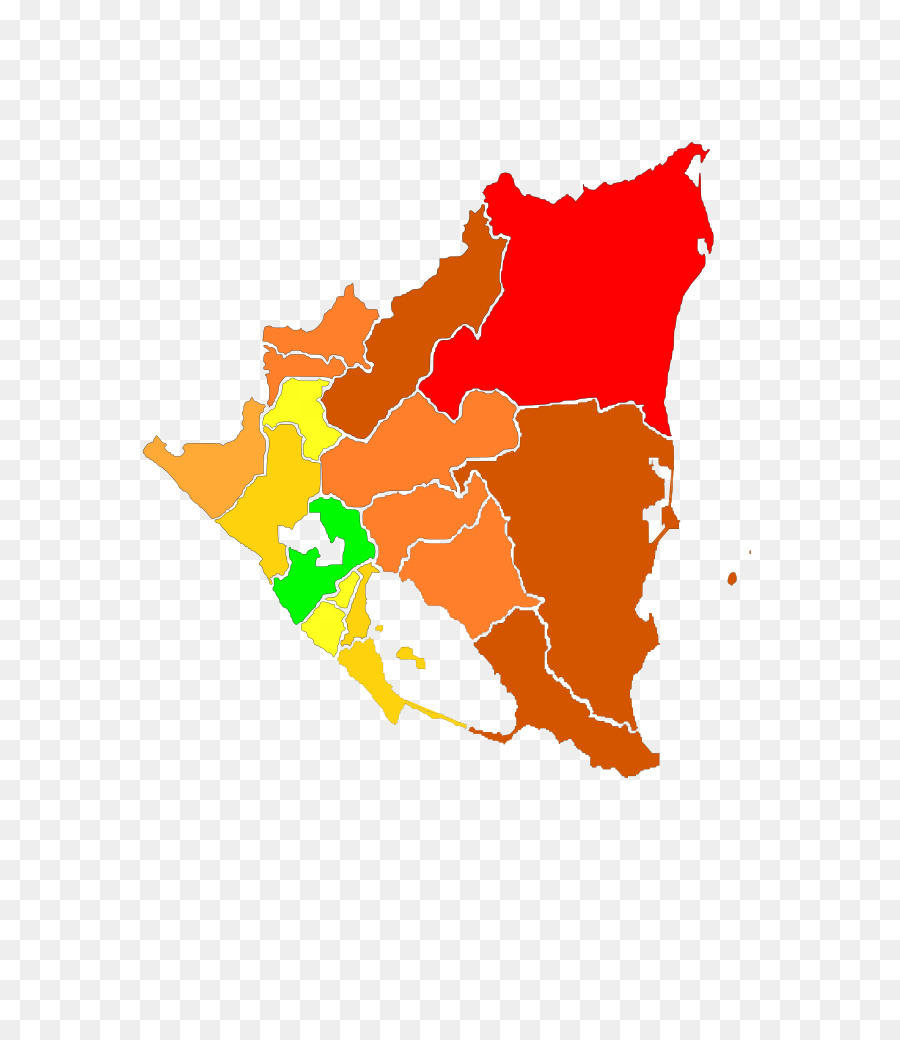 Nikaragua，Costa Ricanicaragua Sınır PNG