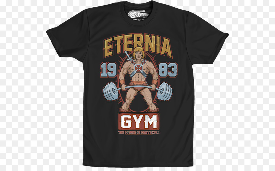 Eternia Spor Salonu Tişörtü，1983 PNG