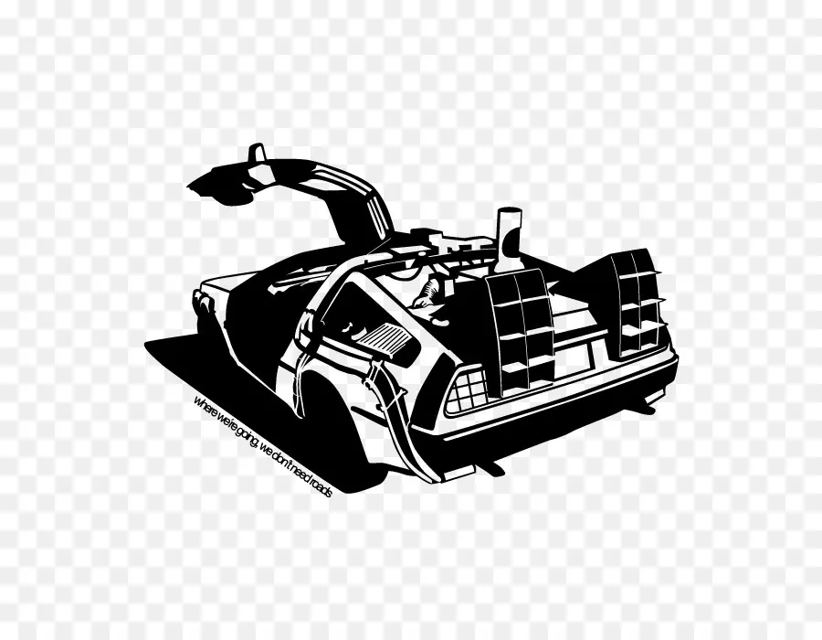 Delorean，Araba PNG