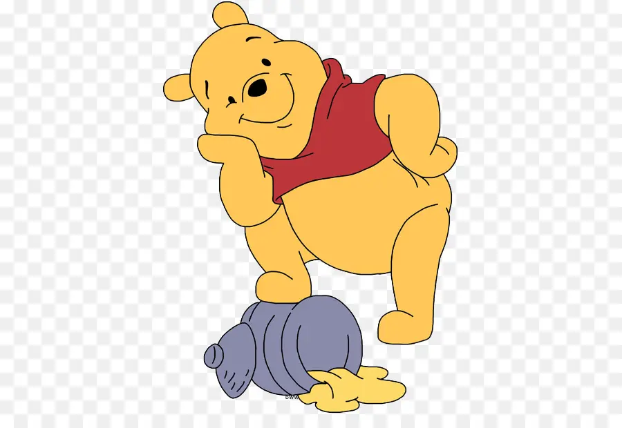 Winnie The Pooh，Bal Çömleği PNG