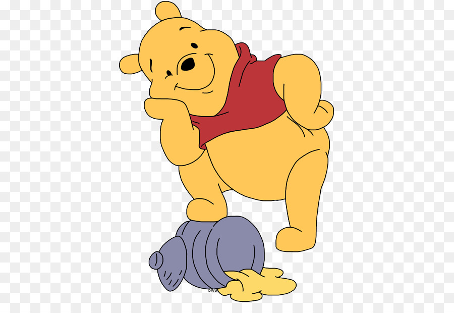 Kopek Winnie The Pooh Walt Disney Company Kucuk Resim Pooh Bal Seffaf Png Goruntusu