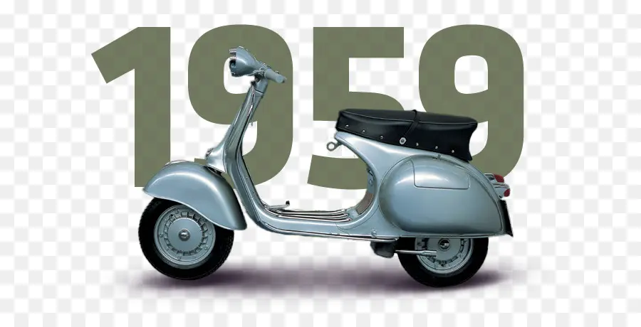 Vintage Scooter，1947 PNG