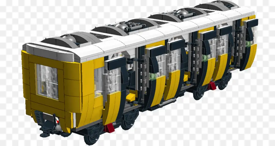 Lego Treni，Sarı PNG