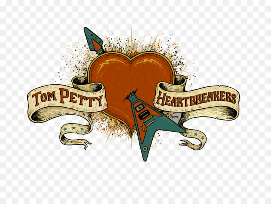 Tom Petty Kalp Kıranlar Logosu，Kalp PNG