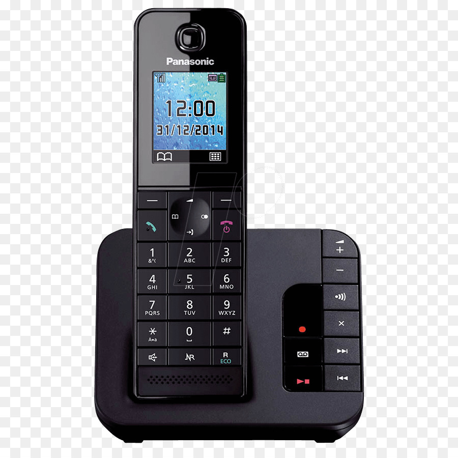 Siyah Telsiz Telefon，Kablosuz PNG