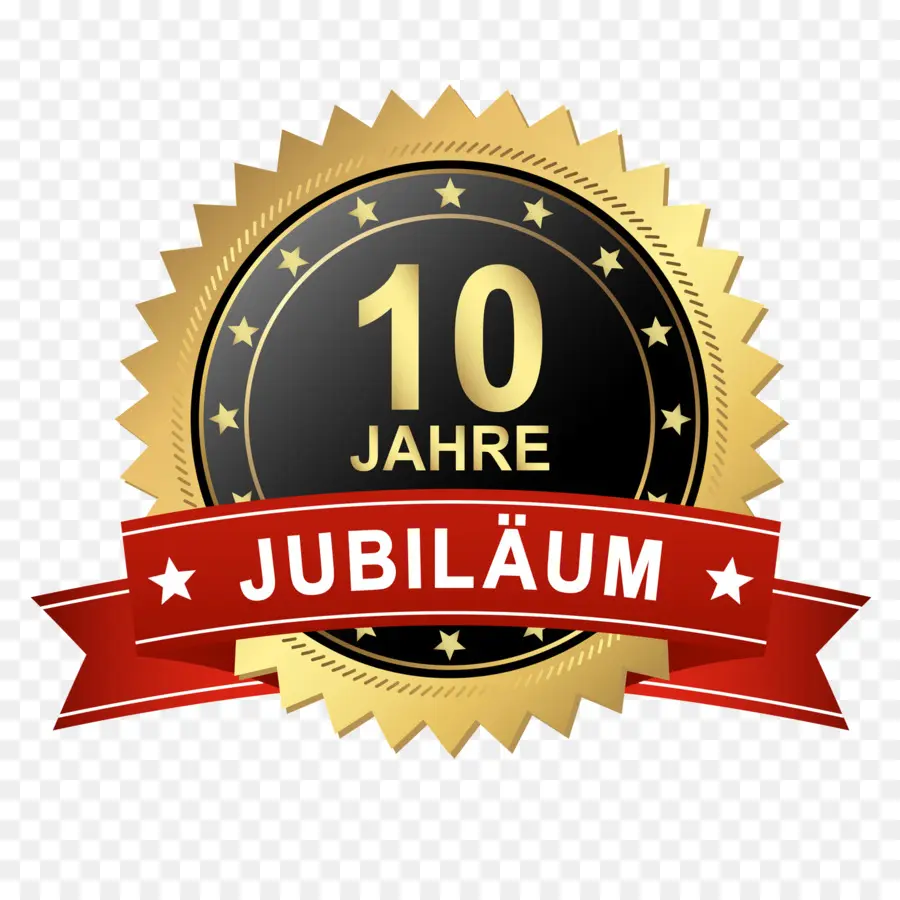 10 Yıl Jübiläum，Yıl Dönümü PNG