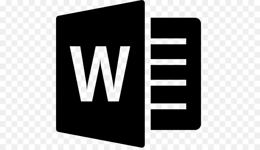 Microsoft Word Logosu，Yazılım PNG