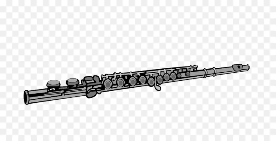 Batı Konser Flüt，Silahın Namlusu PNG