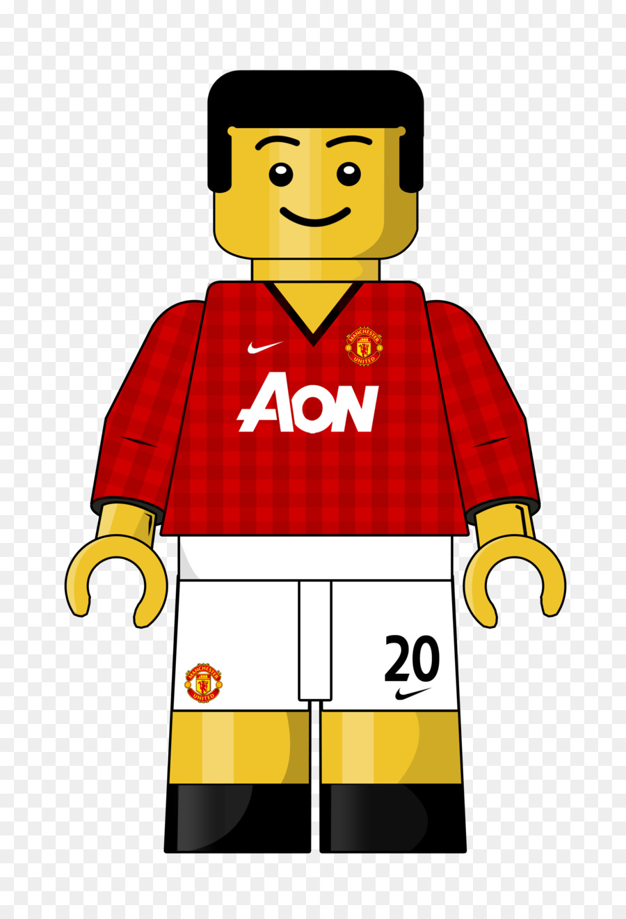 Lego Figürü，Manchester United PNG