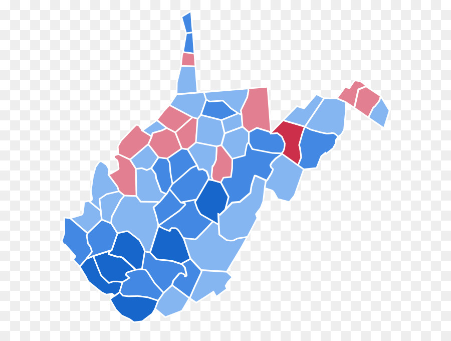 Batı Virginia，Cumhurbaşkanlığı Seçimleri 2016 Bİze PNG