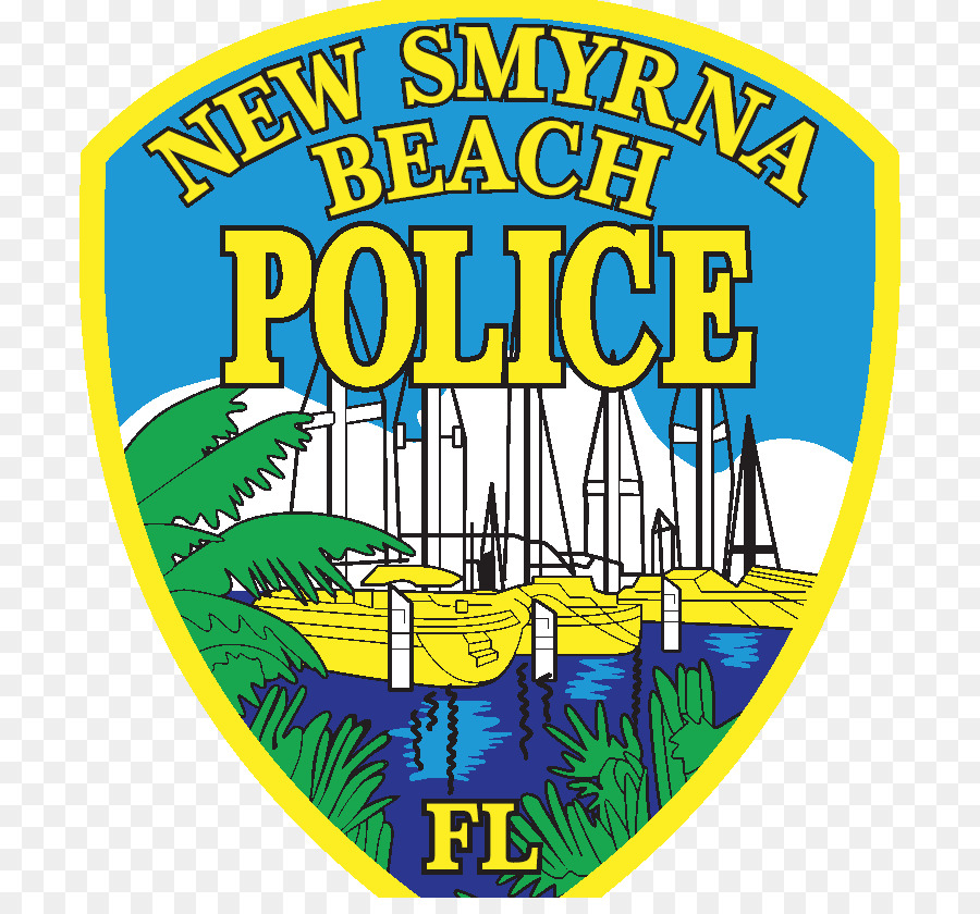 New Smyrna Beach Polis Departmanı，Logo PNG