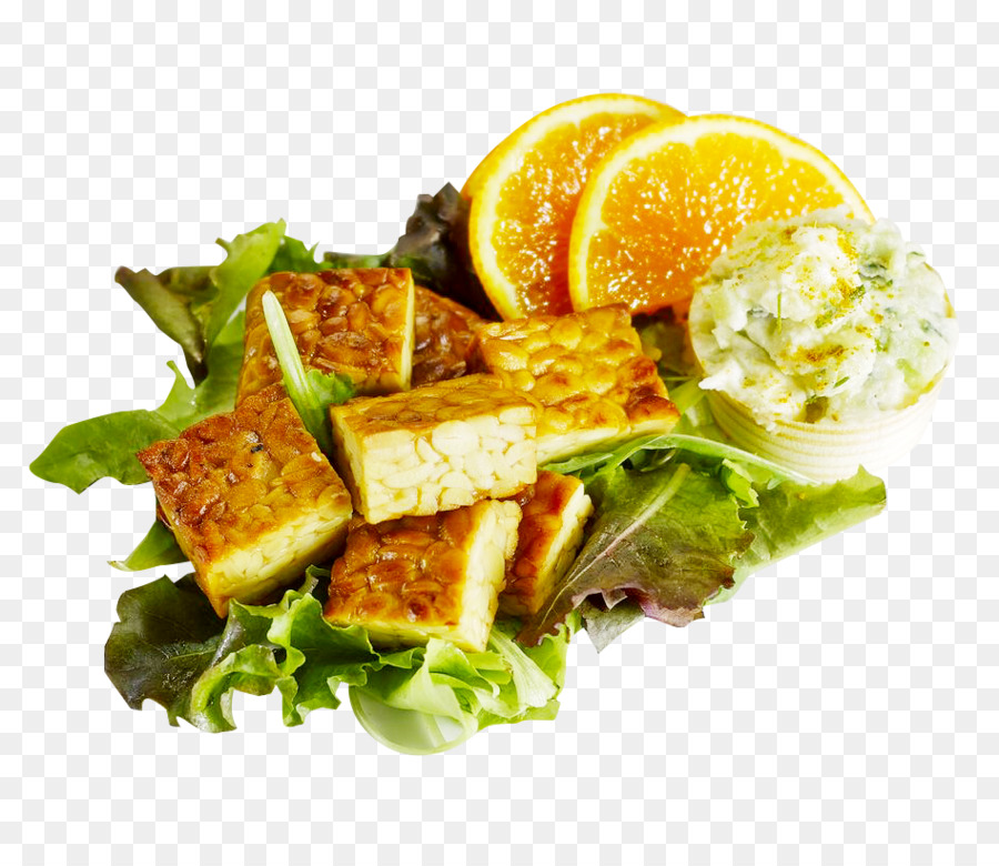 Tempeh Salatası，Vejetaryen PNG