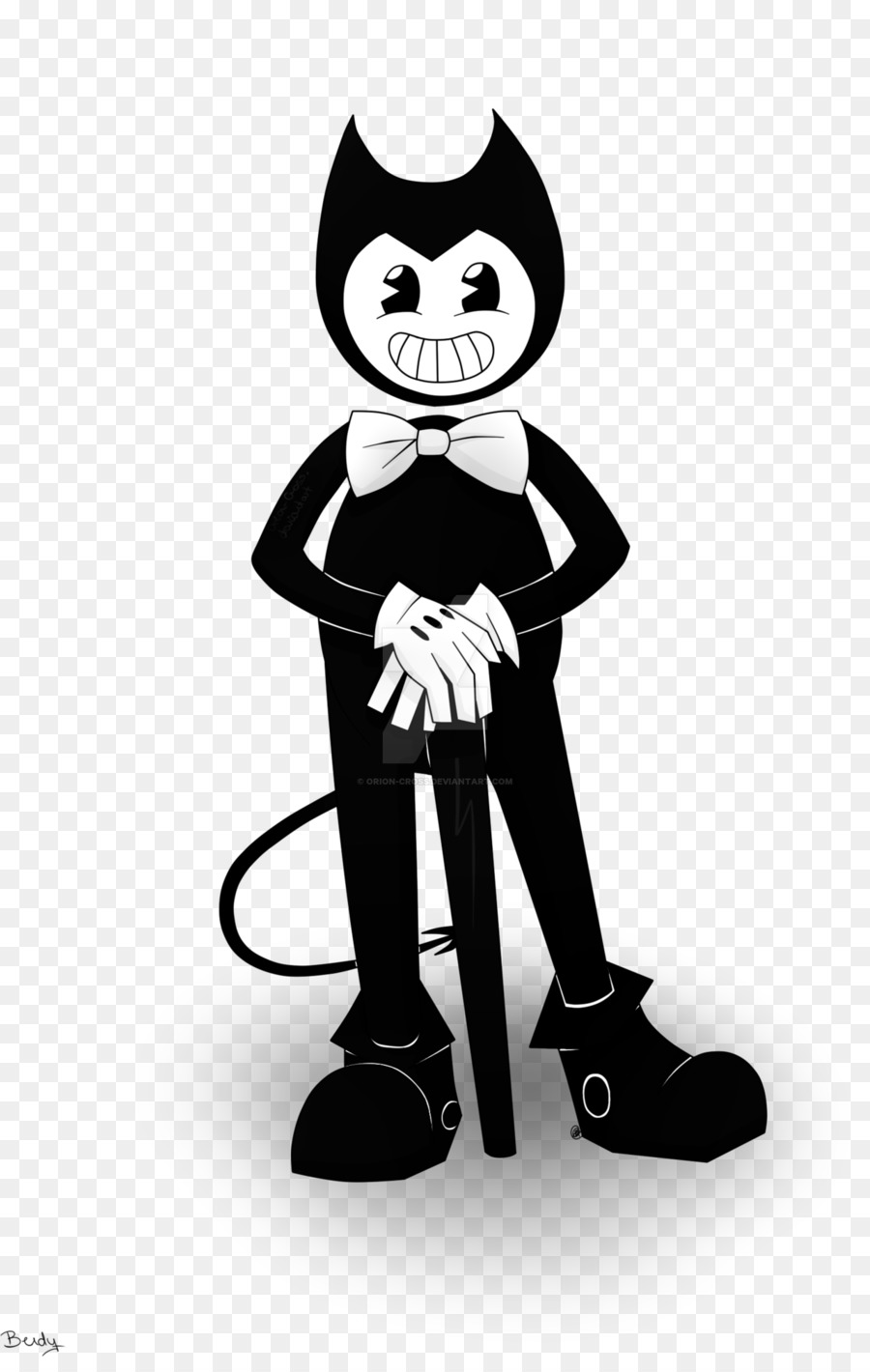 Bendy Ve Mürekkep Makine，Çizim PNG