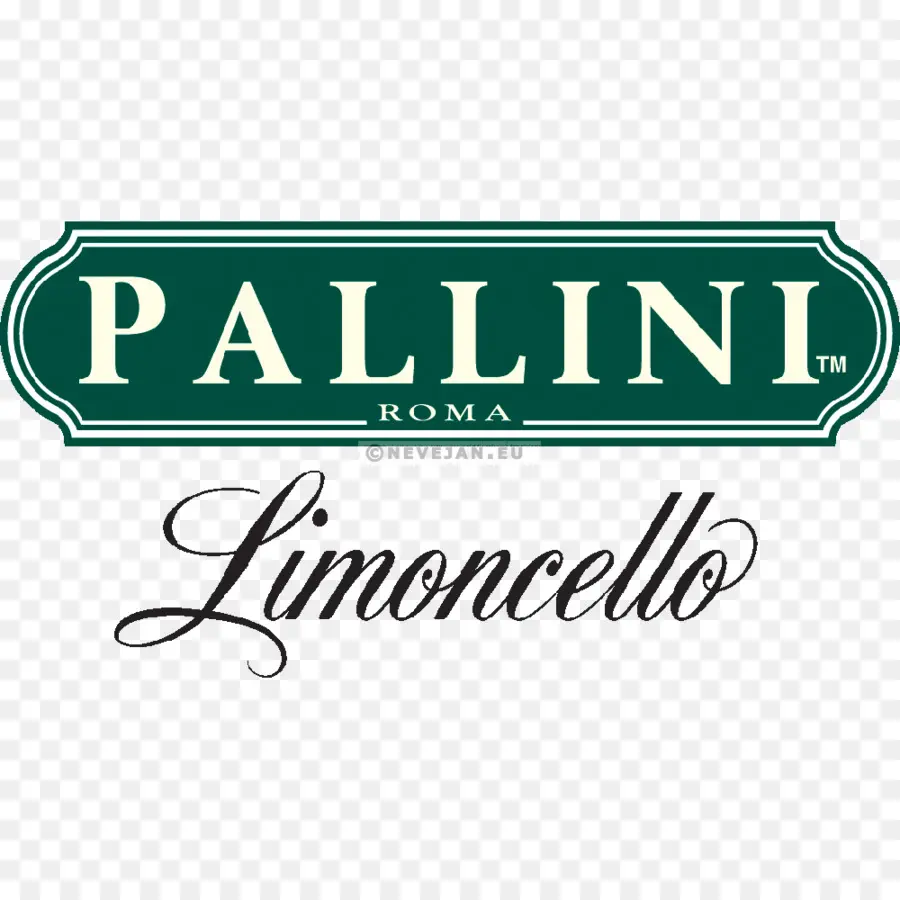 Pallini Limoncello Logosu，Likör PNG