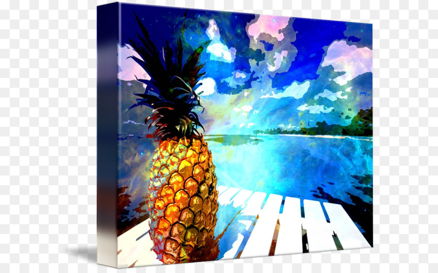 Ananas，Majorelle Mavi PNG