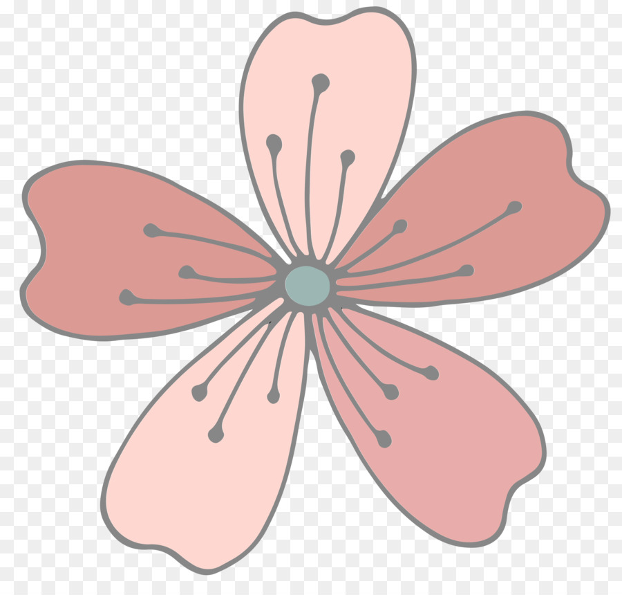 çiçekli Bitki，çizgi PNG
