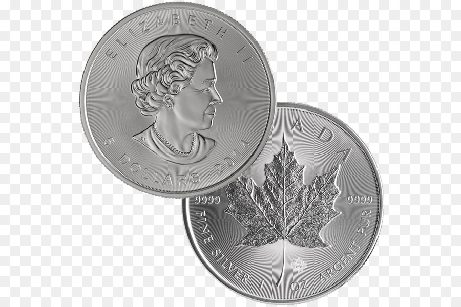 Kanada，Kanada Gümüş Maple Leaf PNG