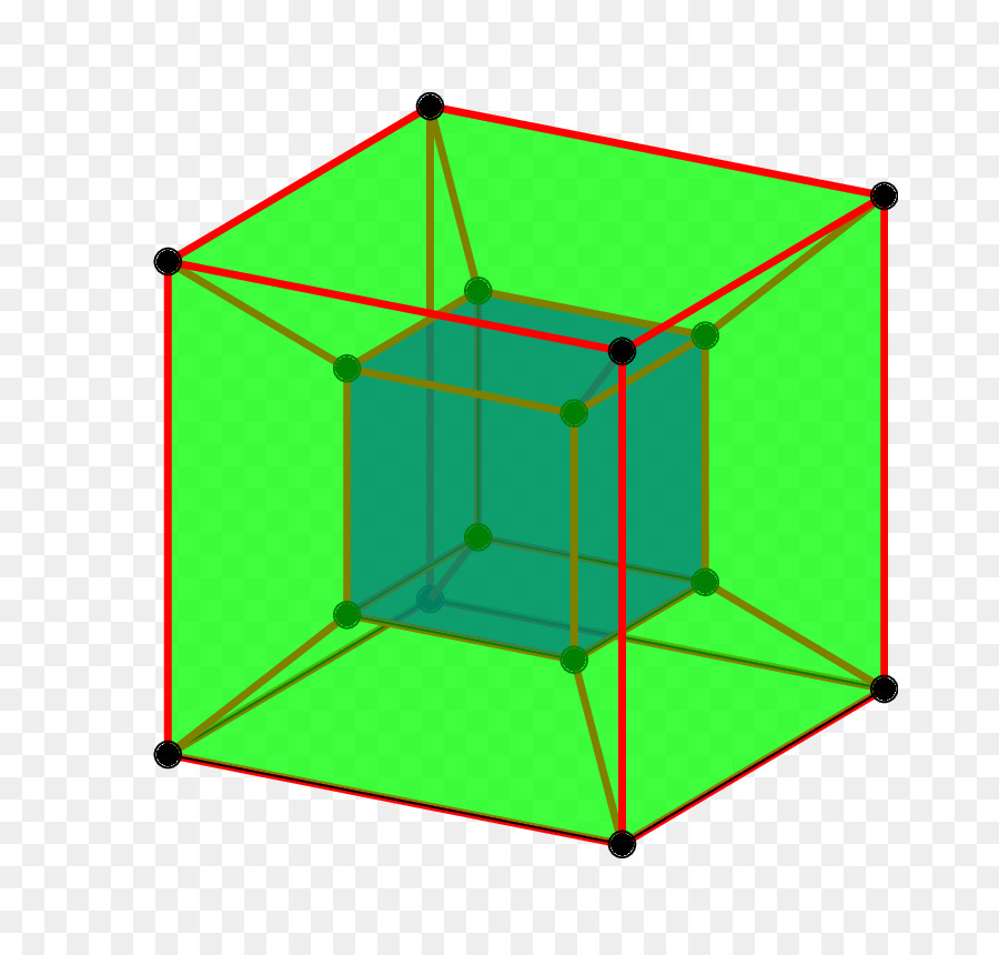 Hiperküp，Tesseract PNG