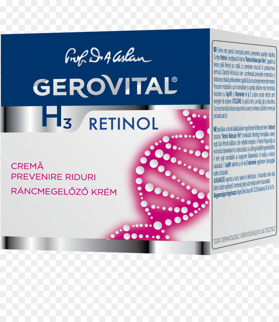 Gerovital，Anti Aging Krem PNG