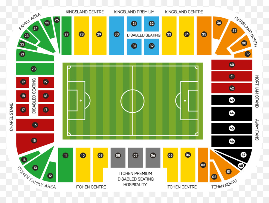 Stadyum Oturma Tablosu，Futbol Sahası PNG