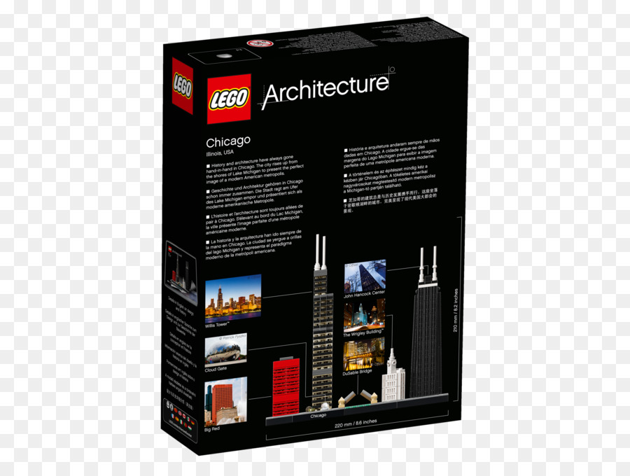 20357 Hamburg Lego Mimarlık Chicago，Lego Mimarlık PNG