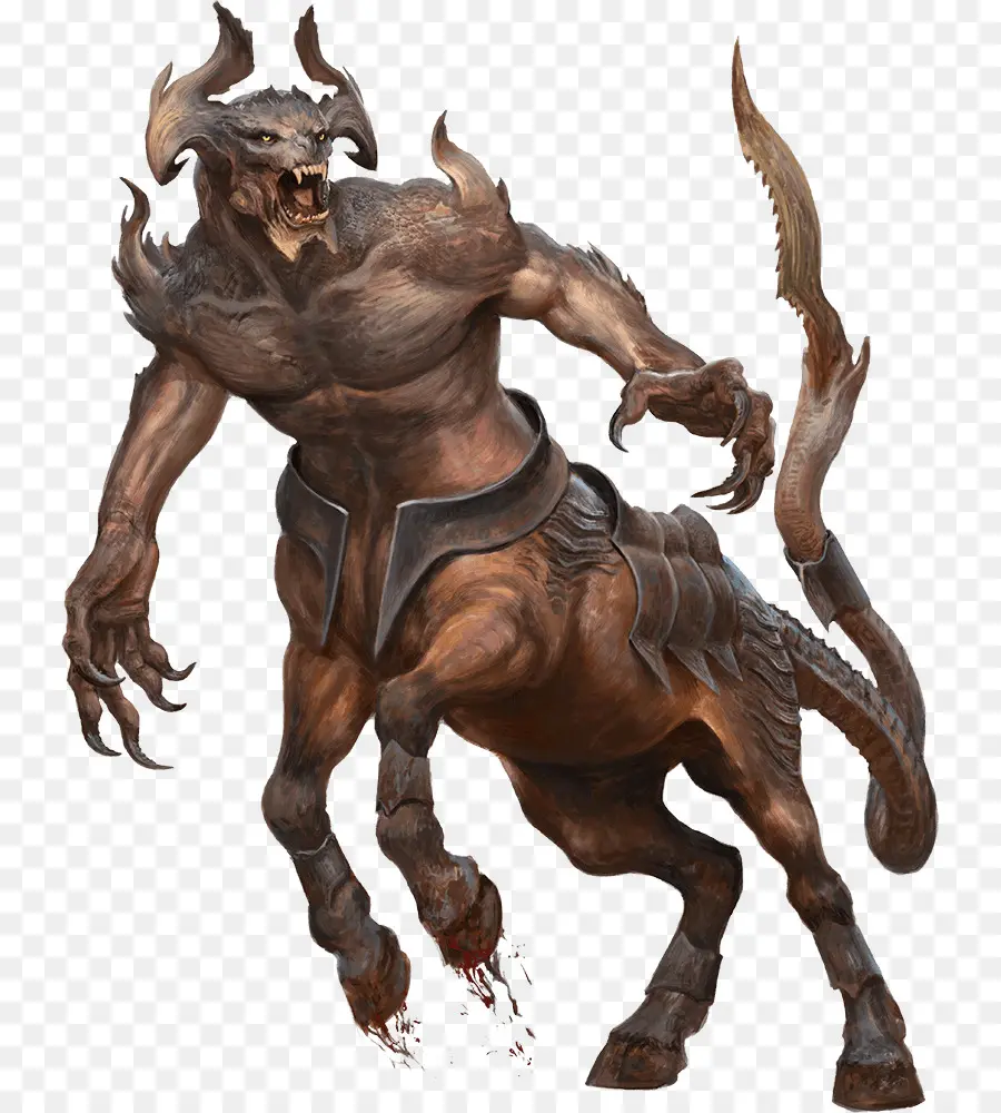 Şeytan Centaur，Fantezi PNG