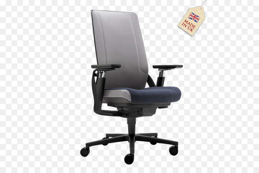 Gri Ofis Koltuğu，Ergonomik PNG