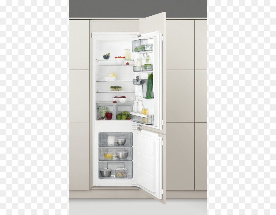 Aeg Scb61824lf Refrigeratorfreezer Beyaz，Buzdolabı PNG