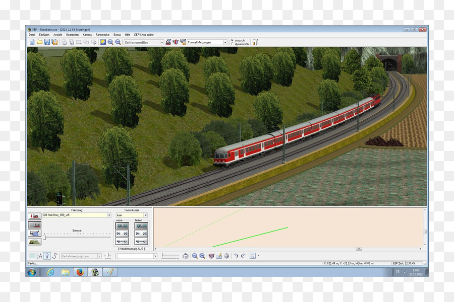 Tren Simülasyonu，Demiryolu PNG