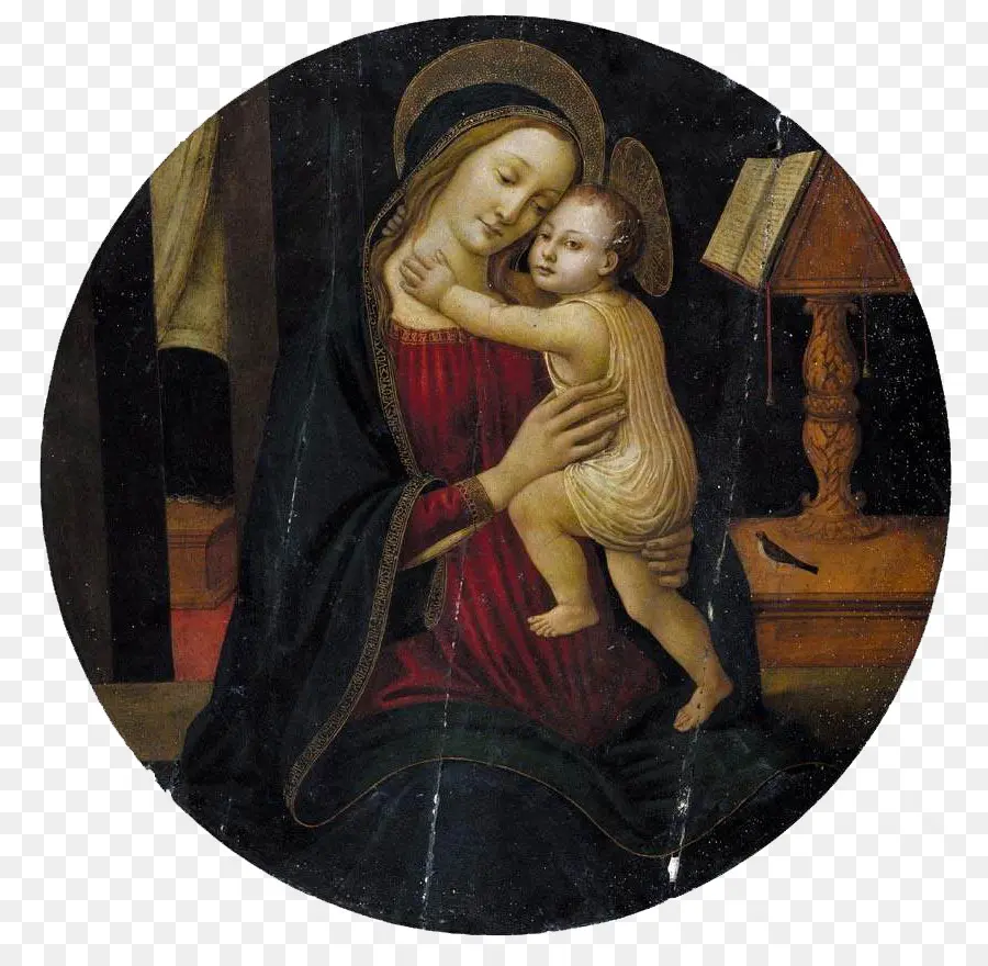 Madonna Ve Çocuk，Tablo PNG