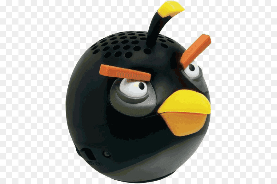 Yıkıcı Gear4 Angry Birds Mini Hoparlör Klasik Siyah Kuş，Hoparlör PNG