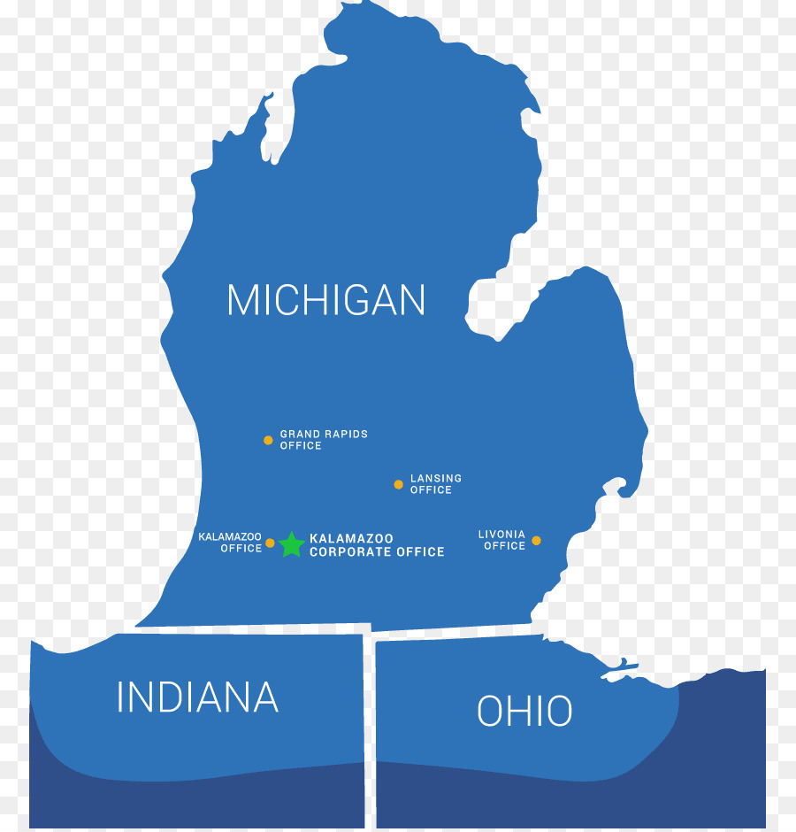 Michigan，Michigan Bölge PNG