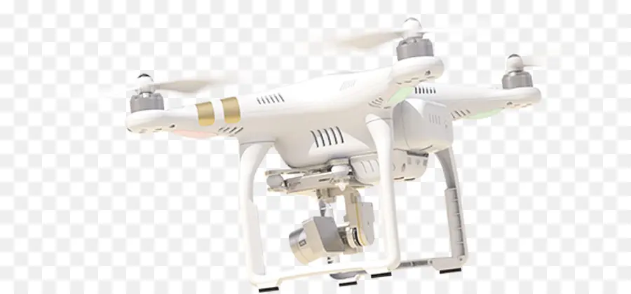 Beyaz Drone，Quadcopter PNG