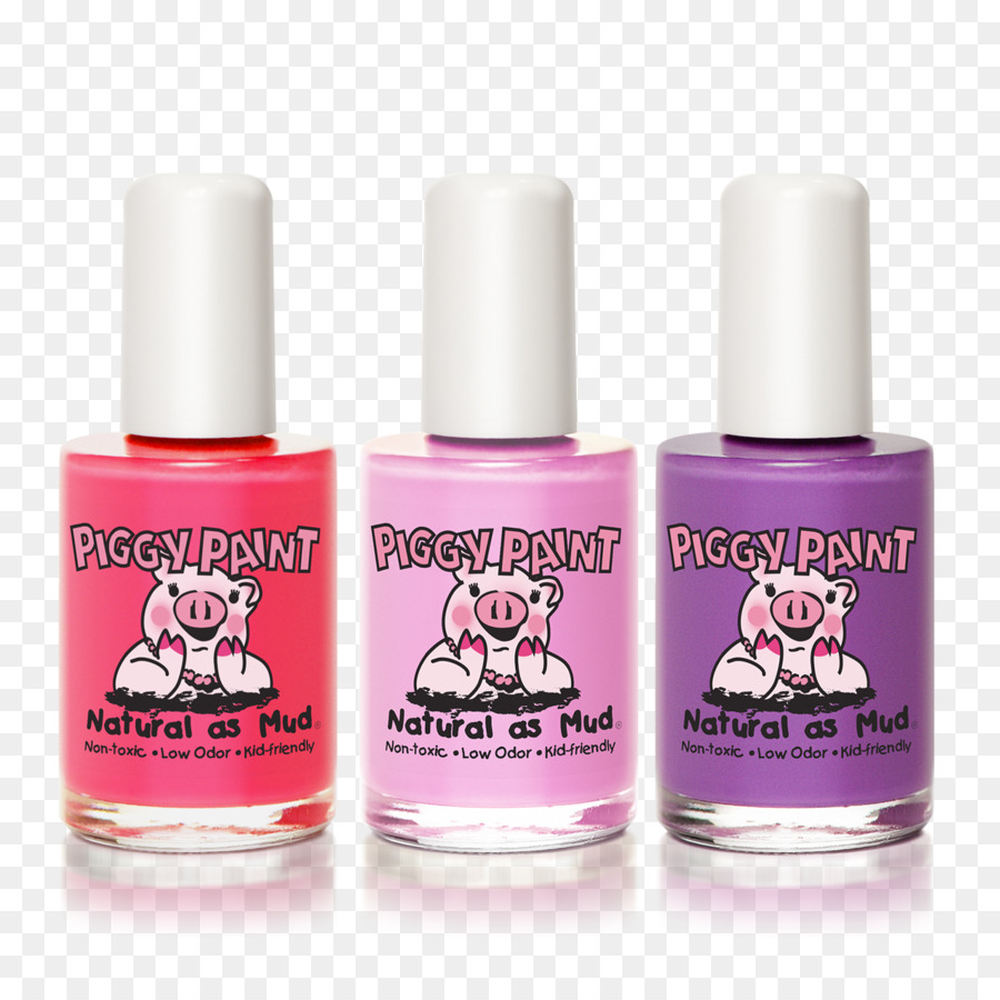 Piggy Paint Oje，Tırnak PNG