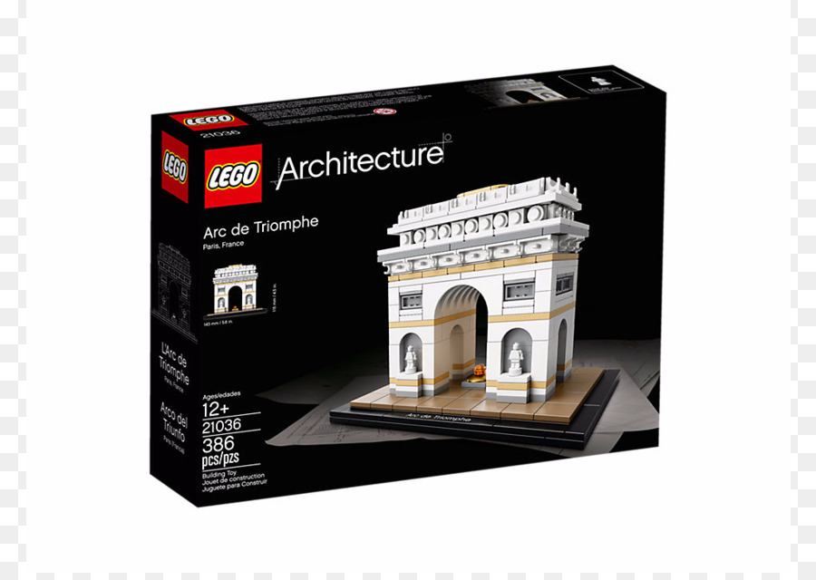 Arc De Triomphe Ye，Lego 21036 Mimarlık Arc De Triomphe Ye PNG