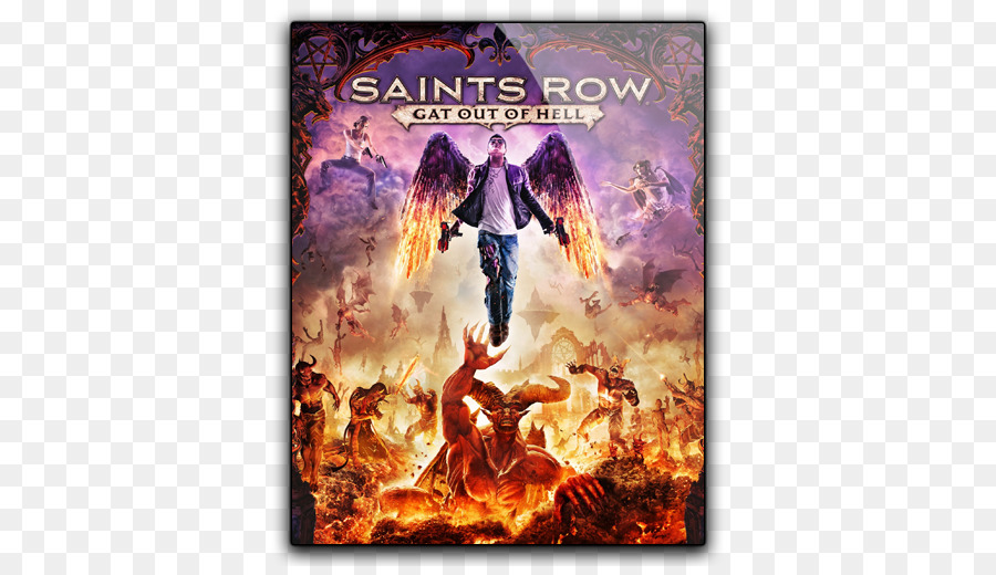 Aziz Satır Gat Dışarı Cehennem，Saints Row ıv PNG