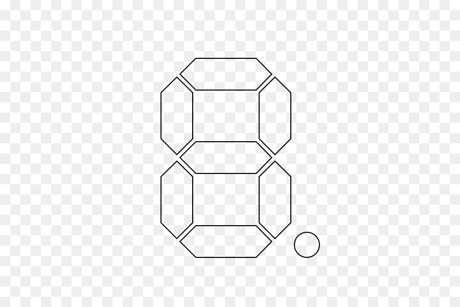 Sevensegment Görüntüle，Nokta Vuruşlu Ekran PNG