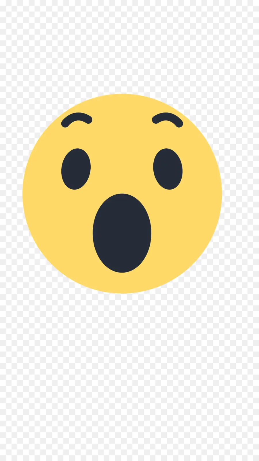 Şaşırmış Emoji，Yüz PNG