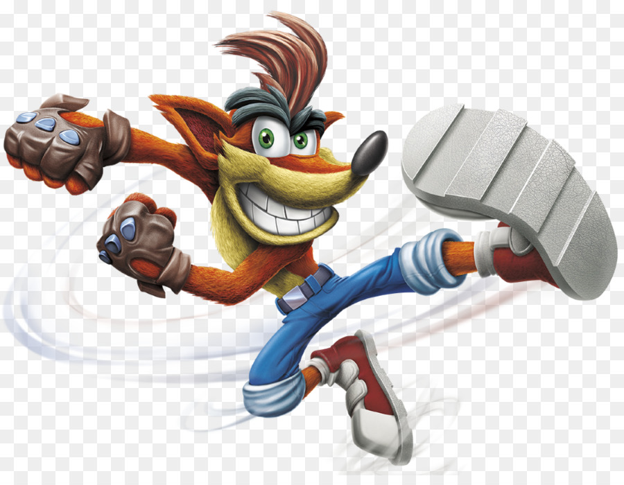 Bandicoot'u çökert，Video Oyunu PNG