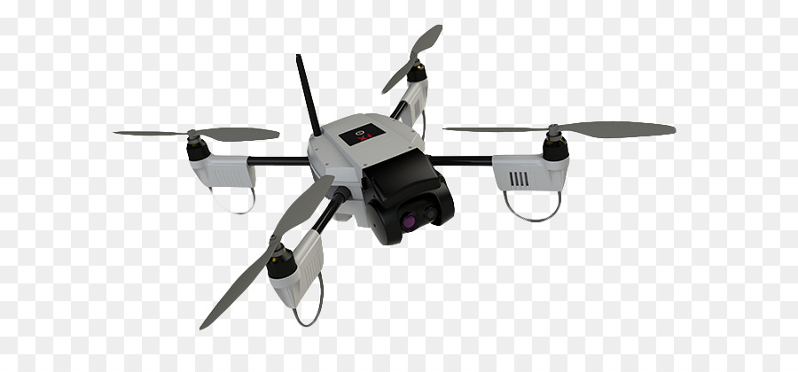 Beyaz Drone，Quadcopter PNG