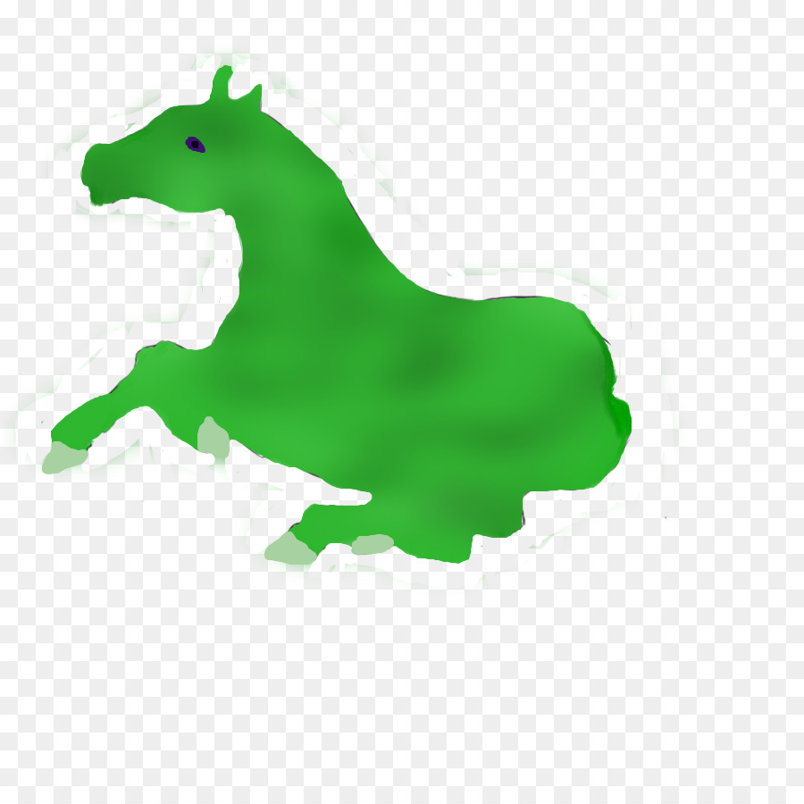 Mustang，Yeşil PNG