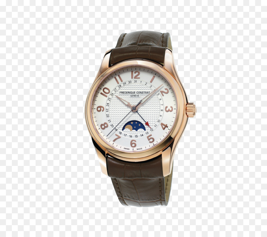 Frederique Constant，Frederique Constant Erkek Klasik Otomatik Moonphase PNG