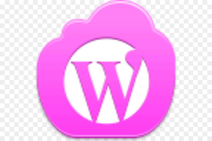 Wordpress Logosu，Mavi PNG