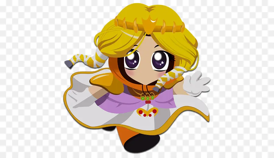 Chibi Prensesi，Sevimli PNG