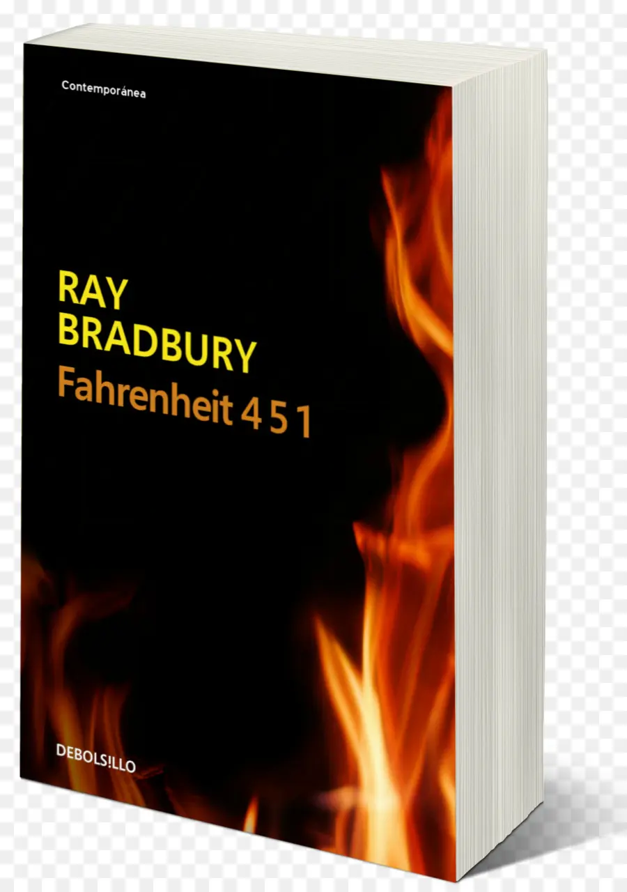 Fahrenheit 451 Kitabı，Fahrenhayt 451 PNG